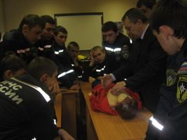 Плановое занятие с членами клуба добровольческого движения пожарной охраны 