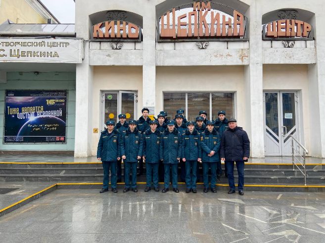 Студенты отделения «Пожарная безопасность» посетили региональный лекторий Русского географического общества